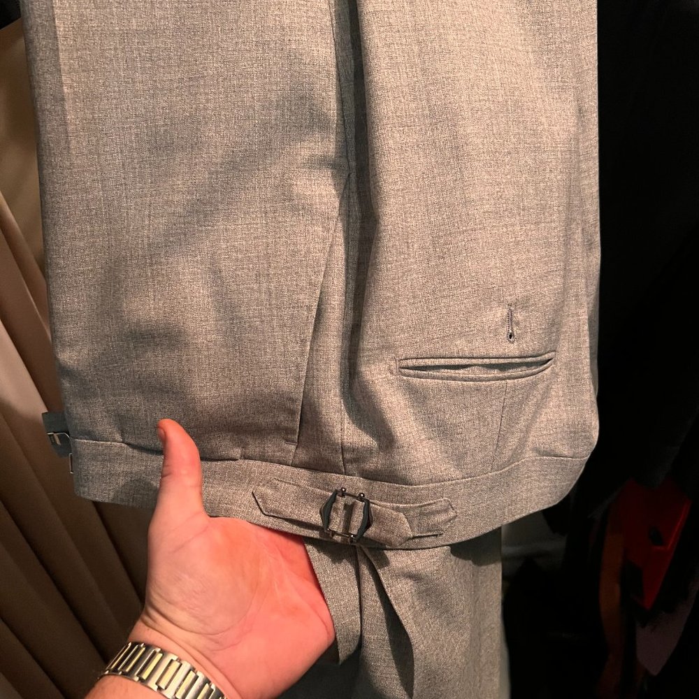 MTM Custom Grey Suitsupply Dress Pants